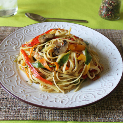 Vegetable pasta
